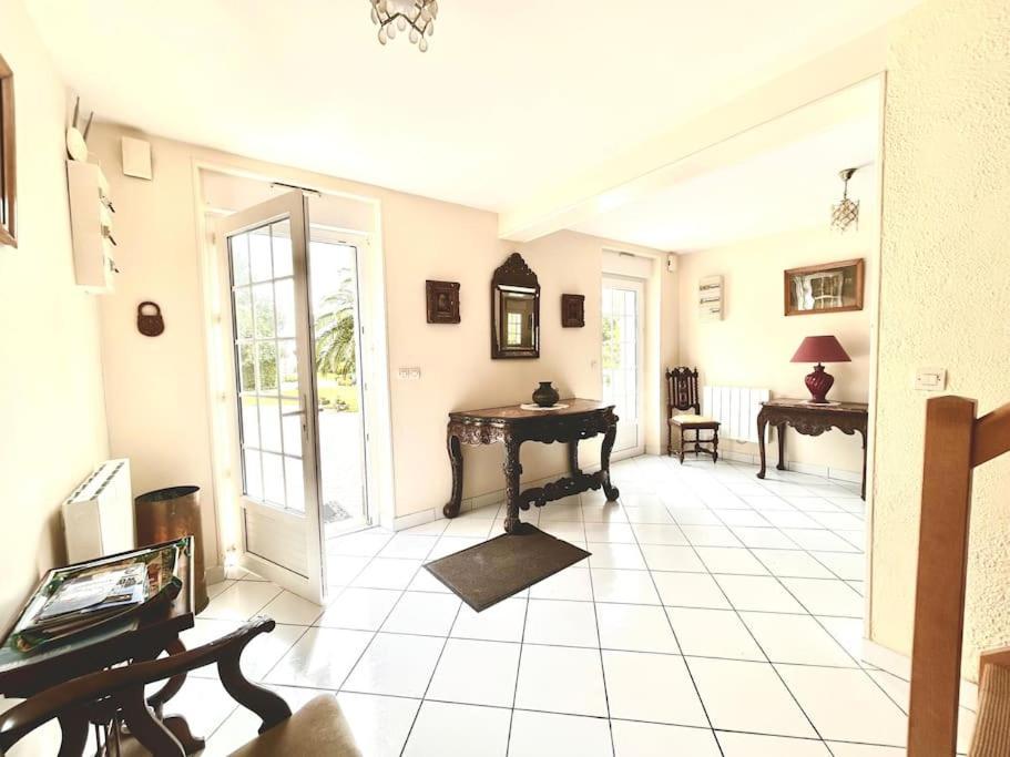 Villa Champfleury, A 50 M De La Plage! Réville Buitenkant foto